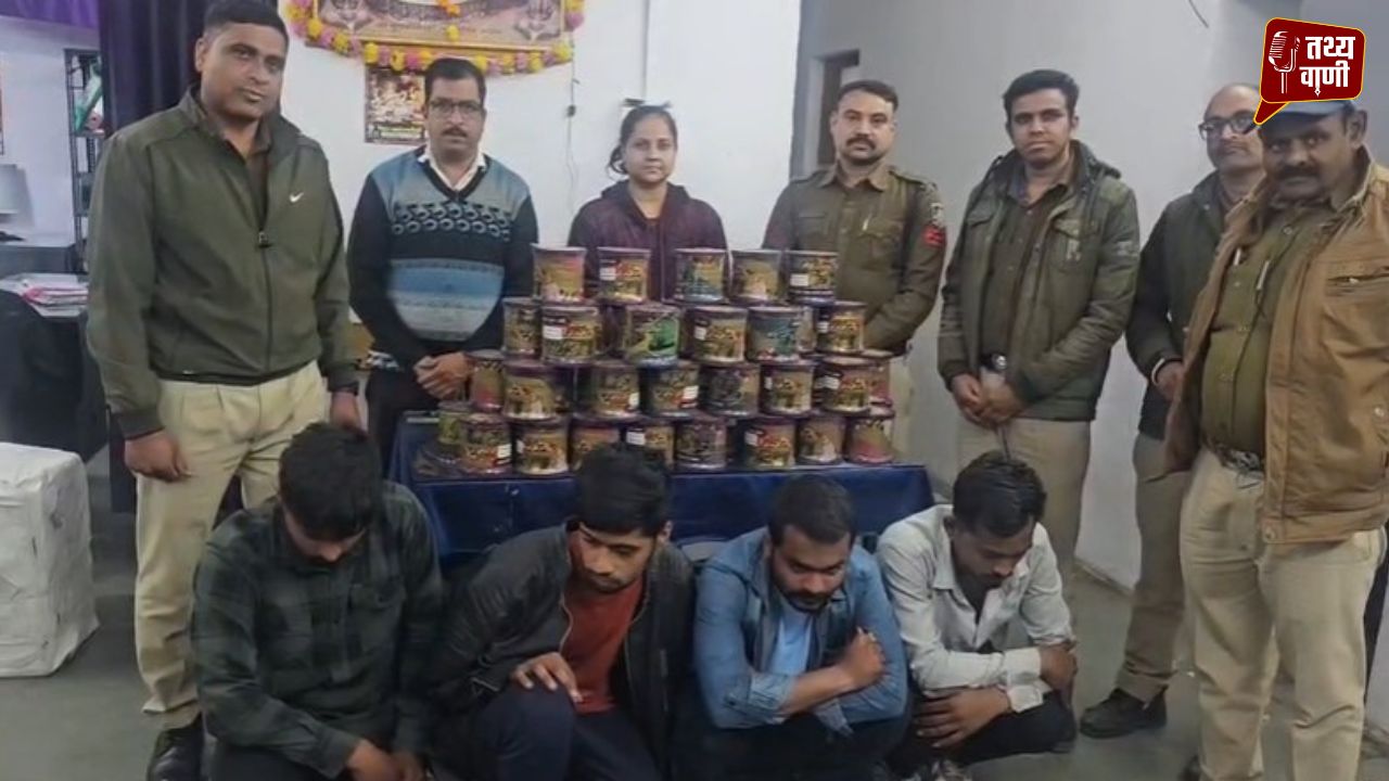 उज्जैन में चाइनीज डोर बेचने वालों पर पुलिस की सख्ती, 5 आरोपी गिरफ्तार, जुलूस निकालकर दिया सख्त संदेश