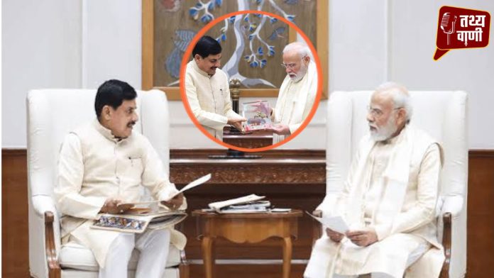 CM Mohan Yadav met PM Modi